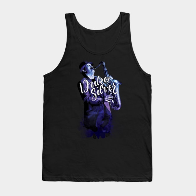 Duke Silver Tank Top by polliadesign